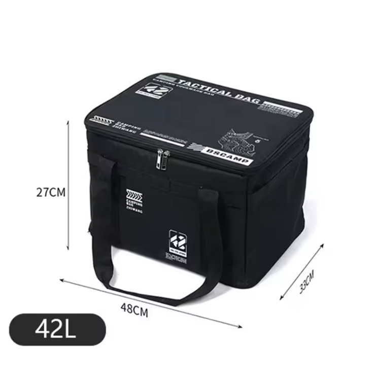 Mochila de Armazenamento para Exterior Impermeável com Vários Compartimentos (42L)