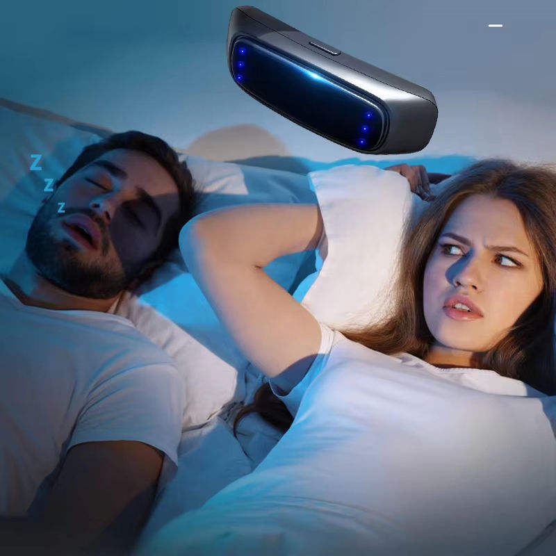 Dispositivo de Suporte de Pescoço Anti-Ressonar Ajustável – Ajuda para Dormir para Homens e Mulheres, Solução para Prevenção do Ressonar