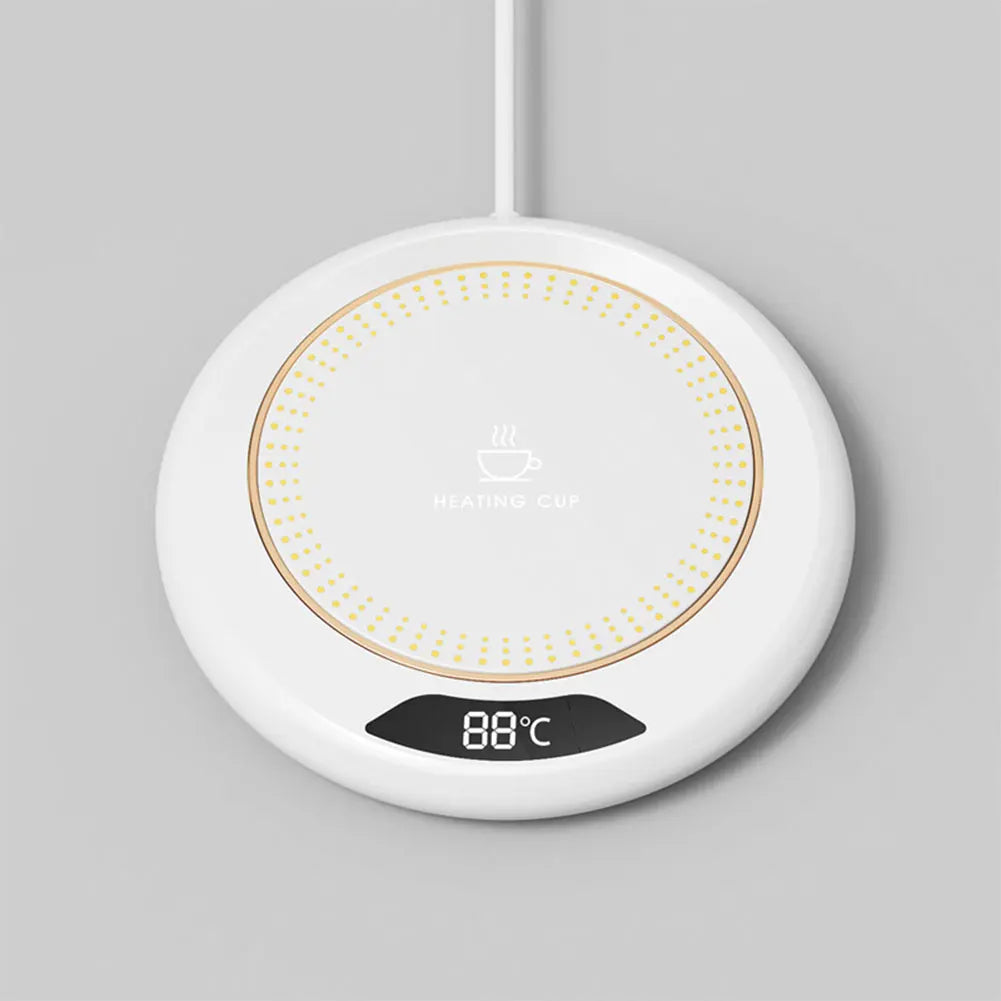 Aquecedor Elétrico USB para Canecas com 3 Definições de Temperatura