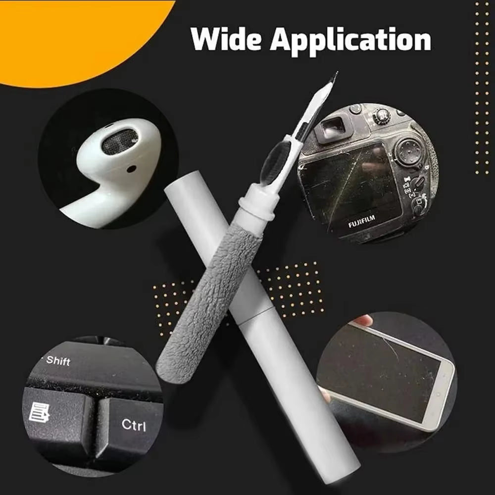 2-in-1 Earbud & Charging Case Cleaning Kit – Precision Cleaning Pen for AirPods, Wireless Earbuds & Headphones