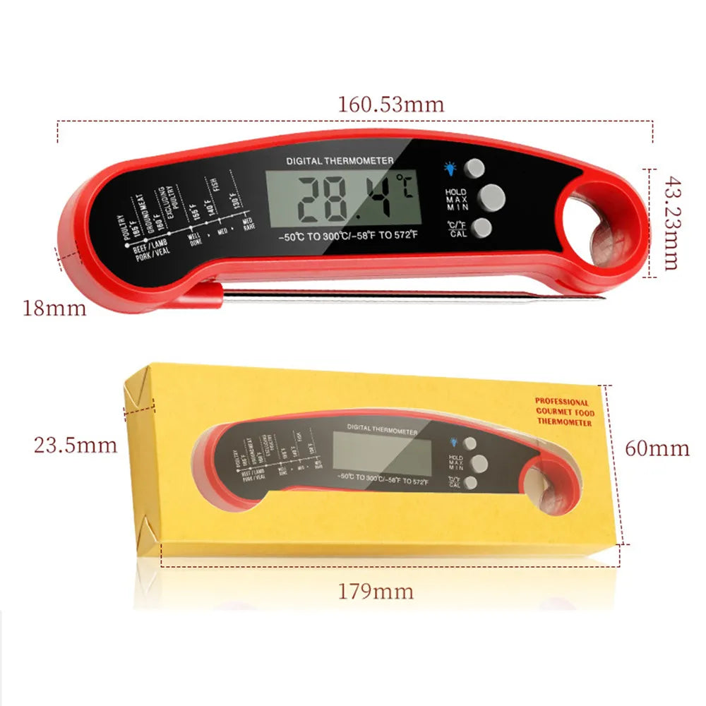 Instant-Read Digital Food Thermometer