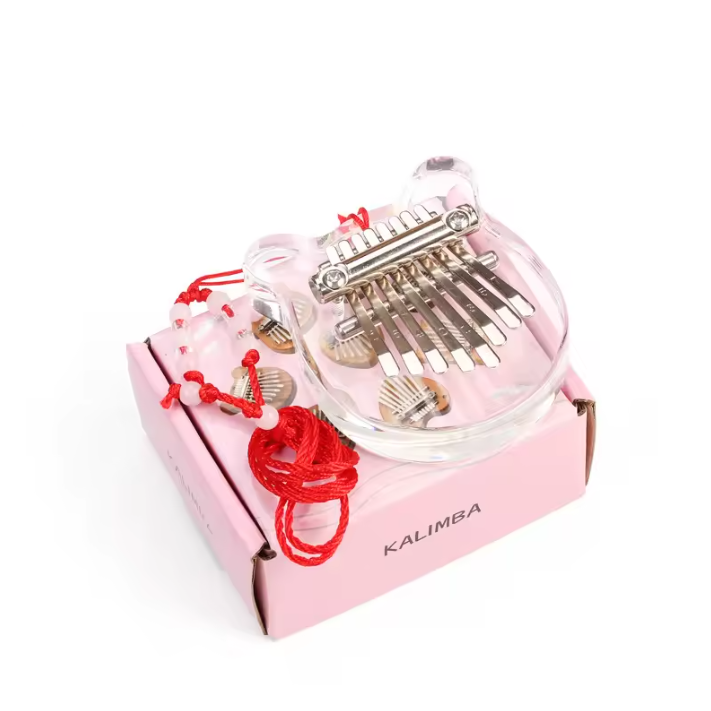 Mini Kalimba de Bolsillo de 8 Teclas