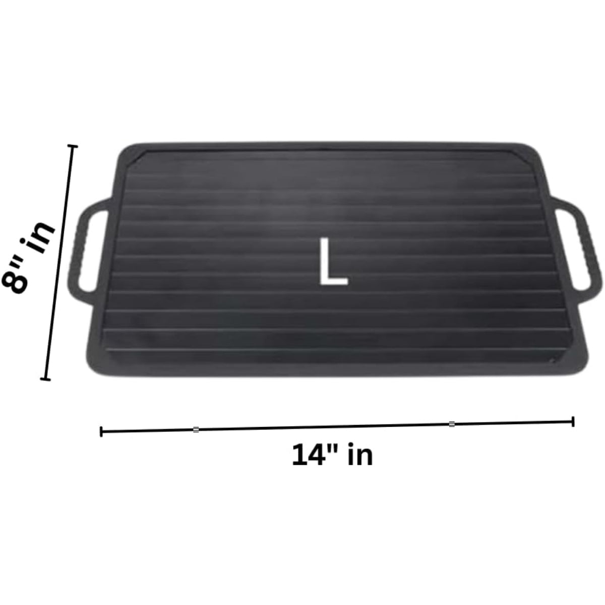 Bandeja de aluminio para descongelación rápida