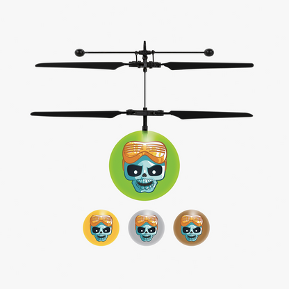 Caja Misteriosa Treasure X Figura Voladora Helicóptero Bola IR OVNI
