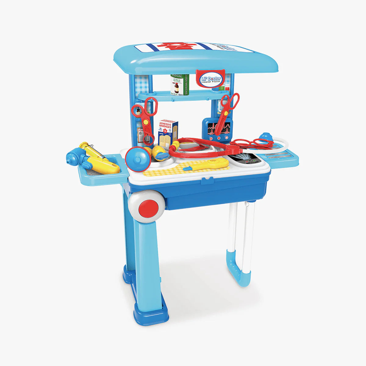 Lil’ Doctor Suitcase Playset – 23 Piece Kids Medical Role-Play Kit
