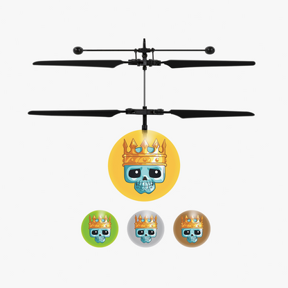 Caja Misteriosa Treasure X Figura Voladora Helicóptero Bola IR OVNI