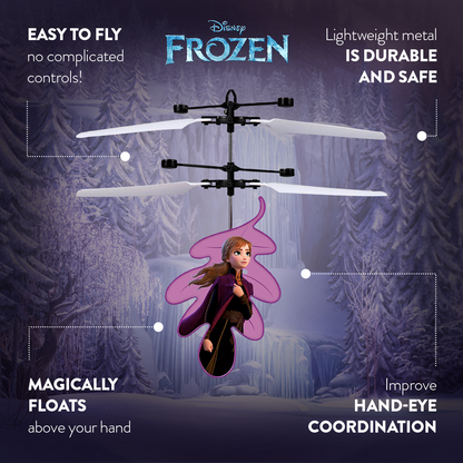 Disney Frozen Anna Motion Sensing IR UFO Ball Helicopter