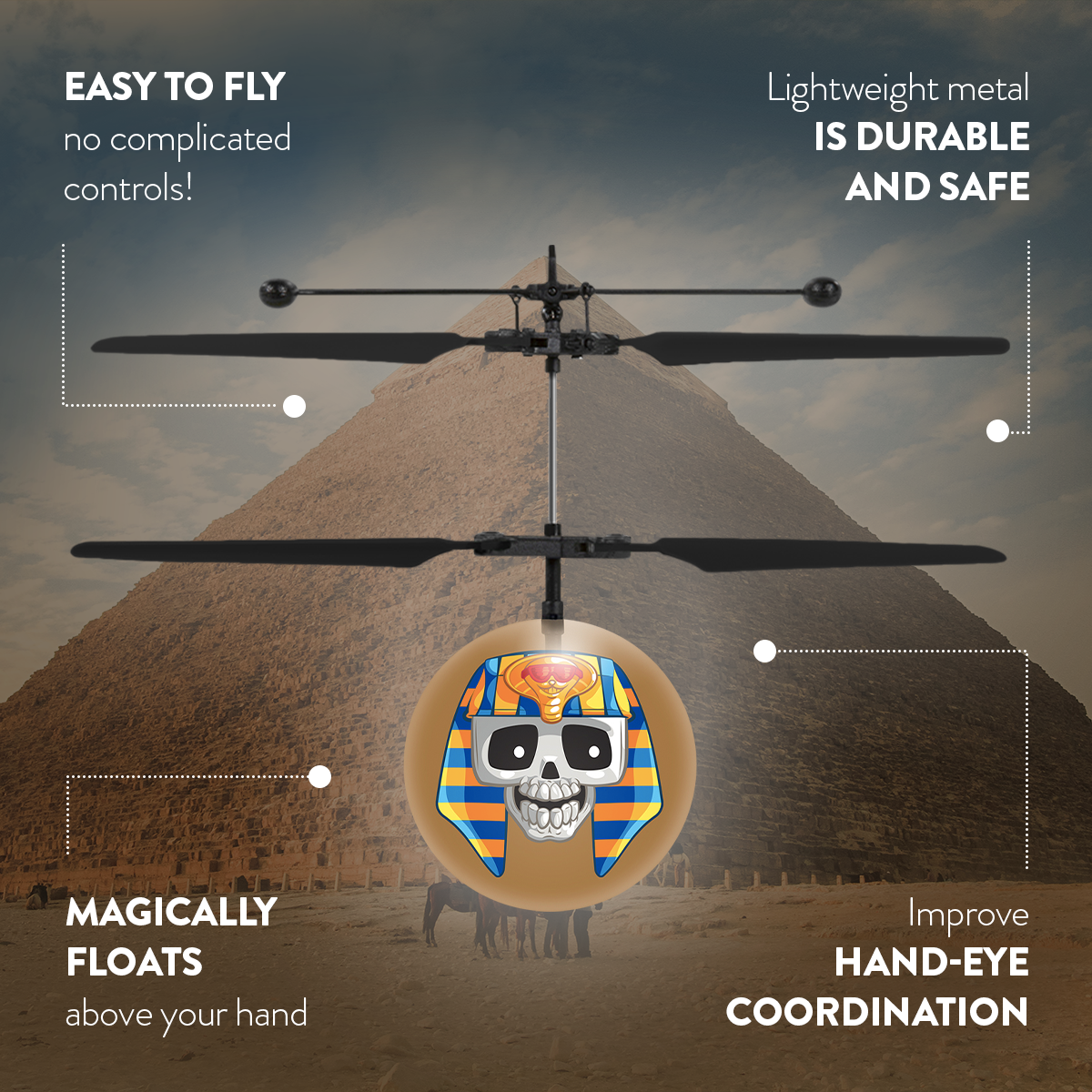 Caja Misteriosa Treasure X Figura Voladora Helicóptero Bola IR OVNI