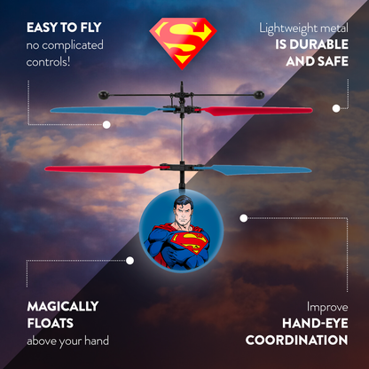 Helicóptero OVNI Bola Superman Liga de la Justicia DC