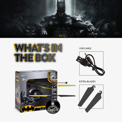 Helicóptero OVNI Bola DC Justice League Batman com infravermelhos