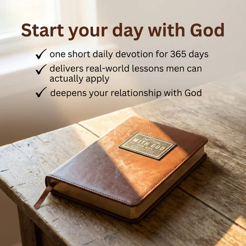 One Minute With God: 365-Day Daily Prayer Book for Men