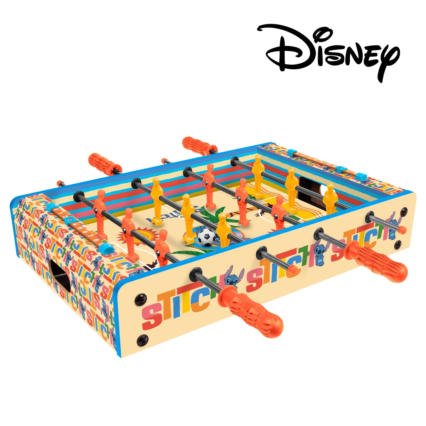 Mesa de futbolín de madera Stitch