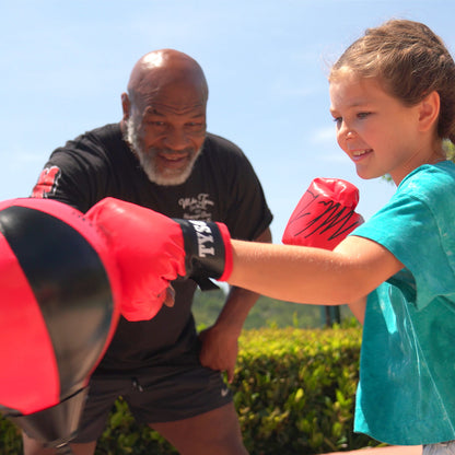 Conjunto de Boxe para Crianças com Luvas e Saco de Reflexo com Suporte de Altura Ajustável