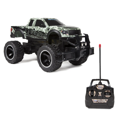 Camioneta RC Ford F-150 SVT Raptor Edición Camuflaje - Réplica a escala 1:24