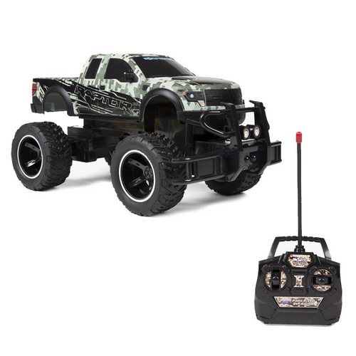 Camioneta RC Ford F-150 SVT Raptor Edición Camuflaje - Réplica a escala 1:24
