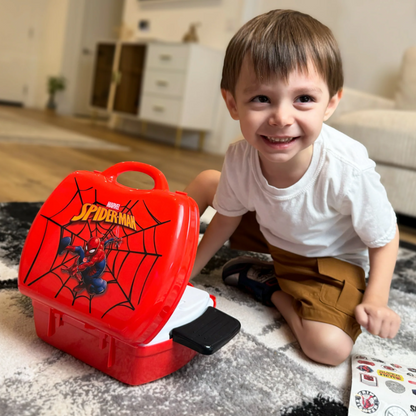[Marvel] Spider-Man Handyman Suitcase – 19 Piece Tool Kit