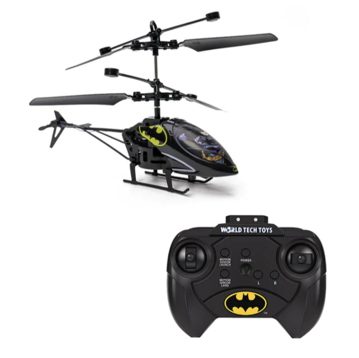 Helicópteros RC Infrarrojos de 2 Canales de DC Superheroes – Batman, Superman y Wonder Woman
