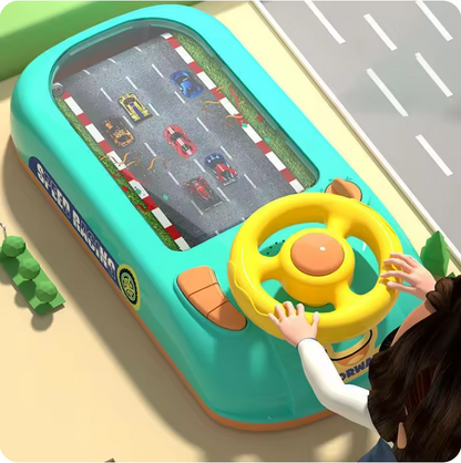 Interactive Racing Simulator – Steering Wheel Adventure Game Console