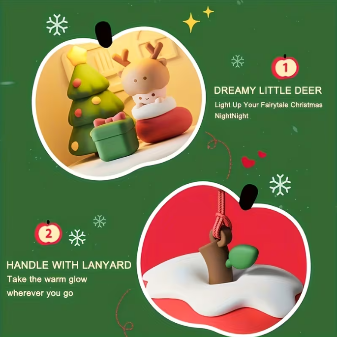 Touch-Control Christmas LED Table Lamp