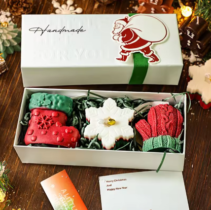 Velas Artesanais de Natal Perfumadas – Decoração de Natal para Casa