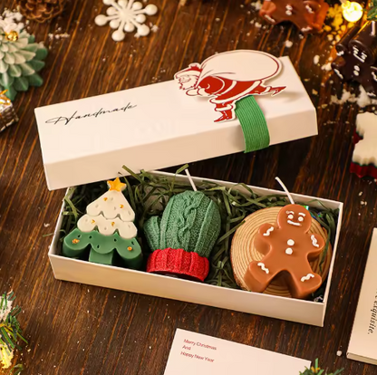 Velas Artesanais de Natal Perfumadas – Decoração de Natal para Casa