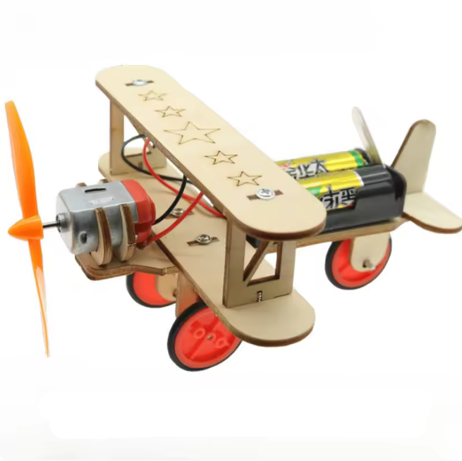 Kit de Construção 3D de Veículos em Madeira STEM