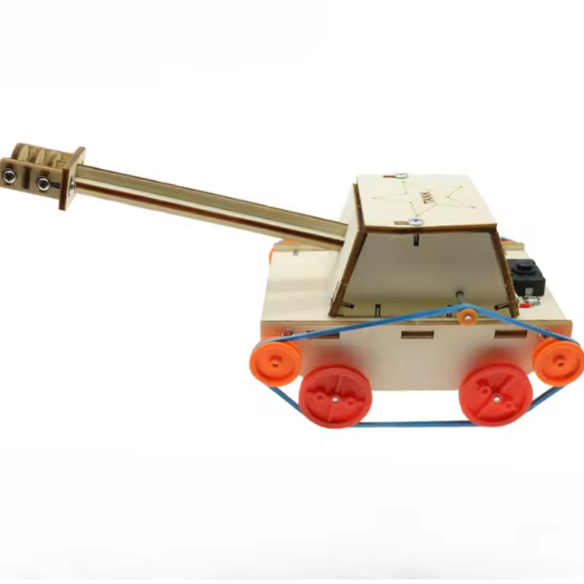 Kit de Construção 3D de Veículos em Madeira STEM