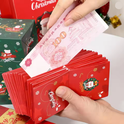 Caja de regalo sorpresa de Navidad con efecto "pop-up"