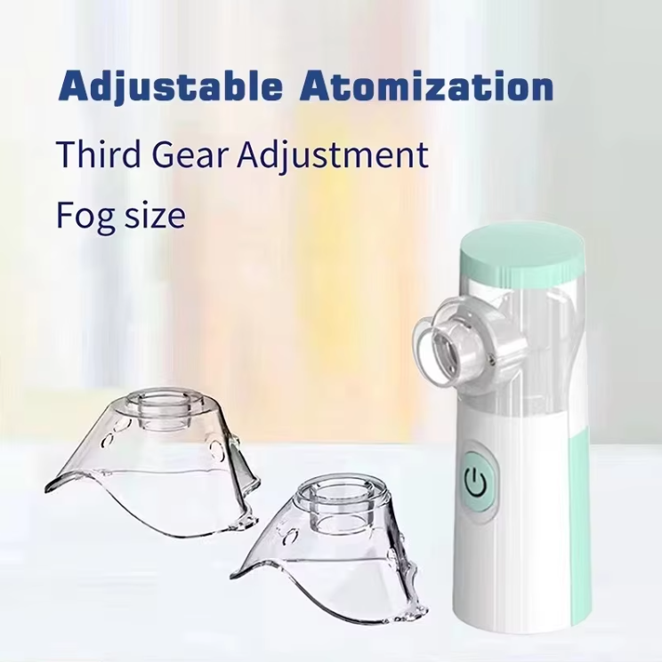Nebulizador Portátil Mini Mesh – Dispositivo de Inalação Silencioso e de Mão