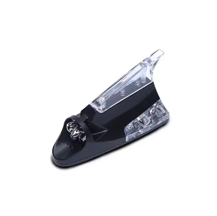 Car Decorative Shark Fin Antenna Wind Power Light
