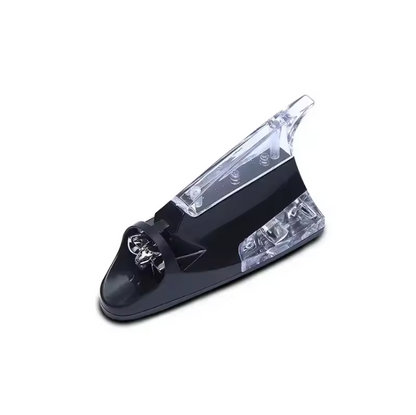 Car Decorative Shark Fin Antenna Wind Power Light