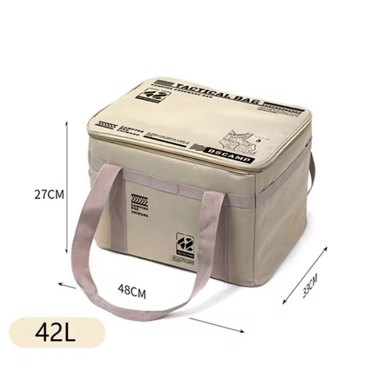 Mochila de Armazenamento para Exterior Impermeável com Vários Compartimentos (42L)