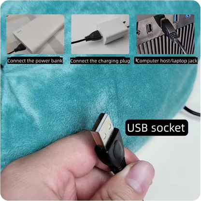 Aquecedor Elétrico de Pés USB