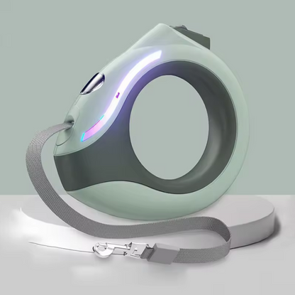 Rechargeable LED Retractable Dog Leash