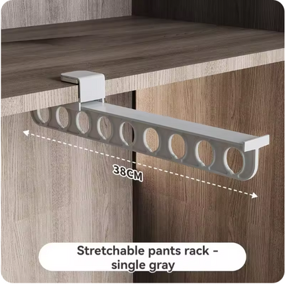 Estante extraíble para pantalones de armario