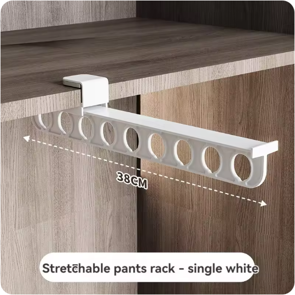 Estante extraíble para pantalones de armario
