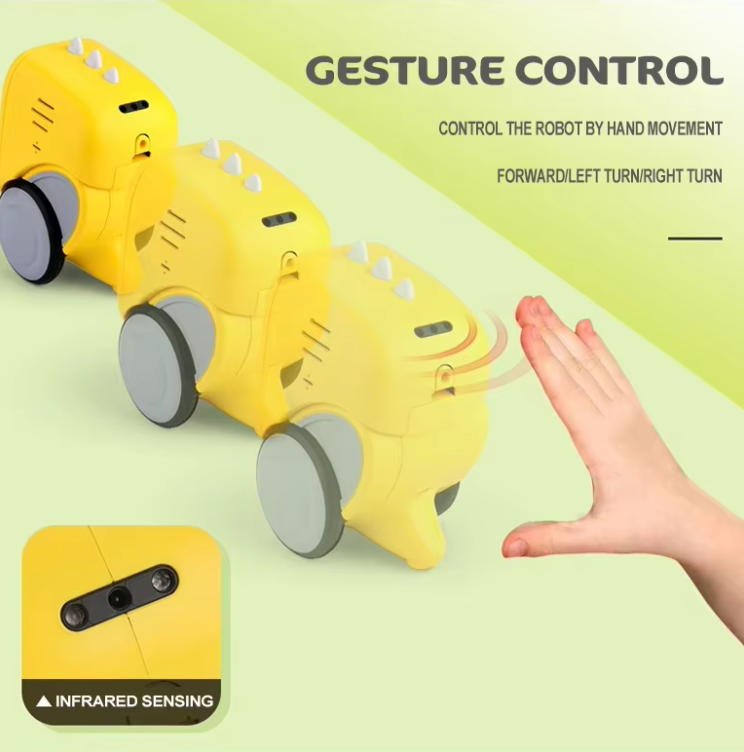 Minirrobot Interactivo con Control Remoto