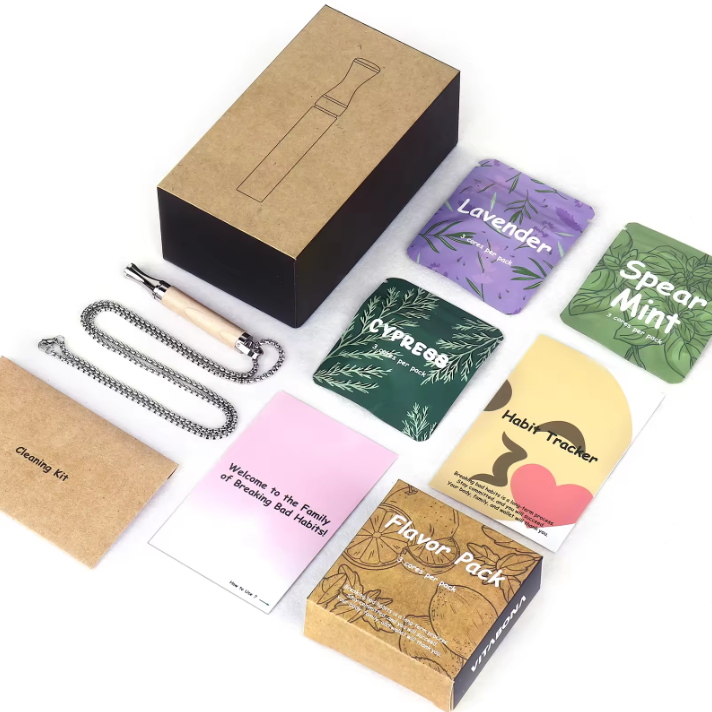 Inhalador de aromaterapia herbal - Alternativa para dejar de fumar