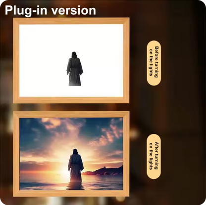 Luminous 4D LED Spiritual Art Frame