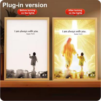 Luminous 4D LED Spiritual Art Frame