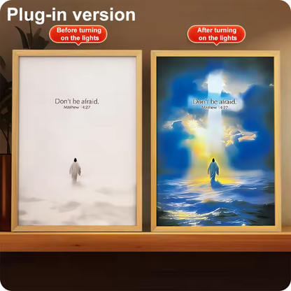 Luminous 4D LED Spiritual Art Frame