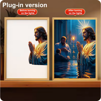 Luminous 4D LED Spiritual Art Frame