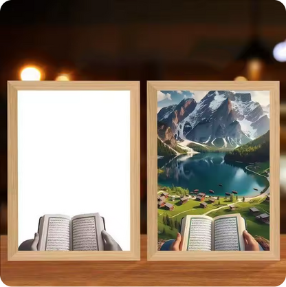 Luminous 4D LED Spiritual Art Frame