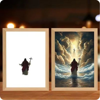 Luminous 4D LED Spiritual Art Frame