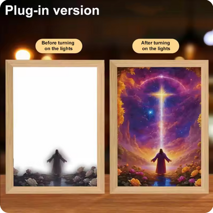 Luminous 4D LED Spiritual Art Frame
