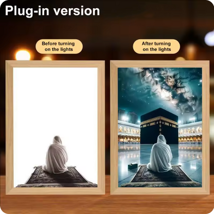 Luminous 4D LED Spiritual Art Frame