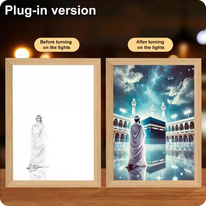 Luminous 4D LED Spiritual Art Frame