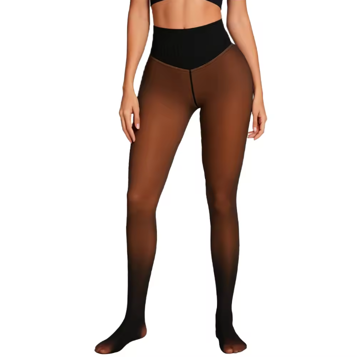 Magic Waist Snatch Fleece-Lined Shapewear Tights