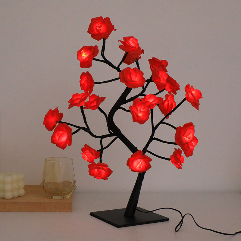 Lámpara del Árbol de Rosas Eternas