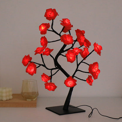Lámpara del Árbol de Rosas Eternas